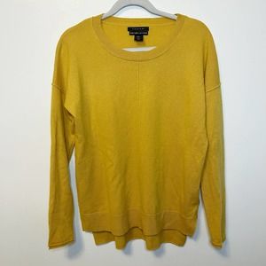 Tahari 100% Cashmere Golden Colored Sweater